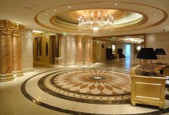 天辰注册西宁天然大理石是高档酒店的必选装饰